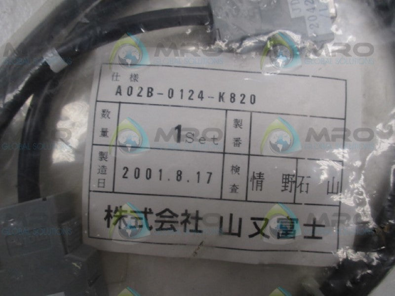 FANUC A02B-0124-K820 CONNECTOR CABLE *NEW NO BOX*