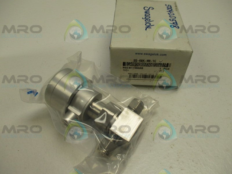 SWAGELOK SS-6BK-MM-1C BELLOWS VALVE *NEW IN BOX*