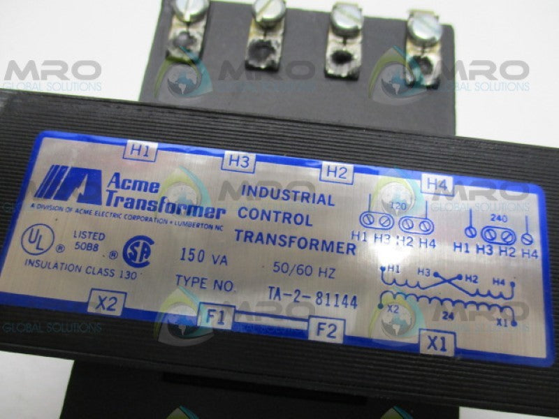 ACME TA-2-81144 TRANSFORMER 120/240V *NEW IN BOX*