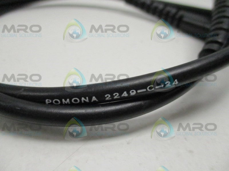 POMONA 2249-C-24 MALE TO MALE CABLE *NEW NO BOX*