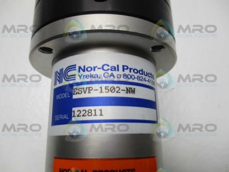 NOR-CAL PRODUCTS ESVP-1502-NM PNEUMATIC VALVE *NEW NO BOX*