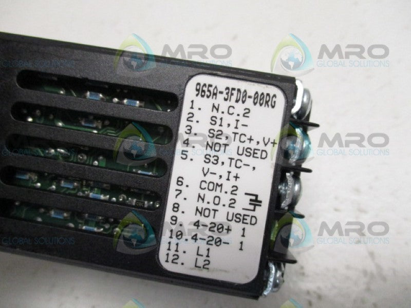 WATLOW 965A-3FD0-00RG TEMPERATURE CONTROLLER *USED*