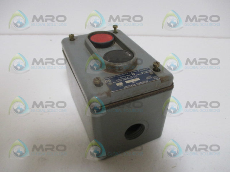 SQUARE D 9001-BW240 CONTROL STATION *USED*