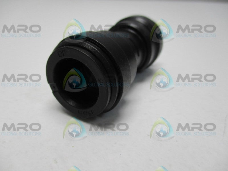 JG SPEEDFIT PM0415E 340-6619 PUSH FIT FITTING STRAIGHT COUPLER 15MM *NEW NO BOX*