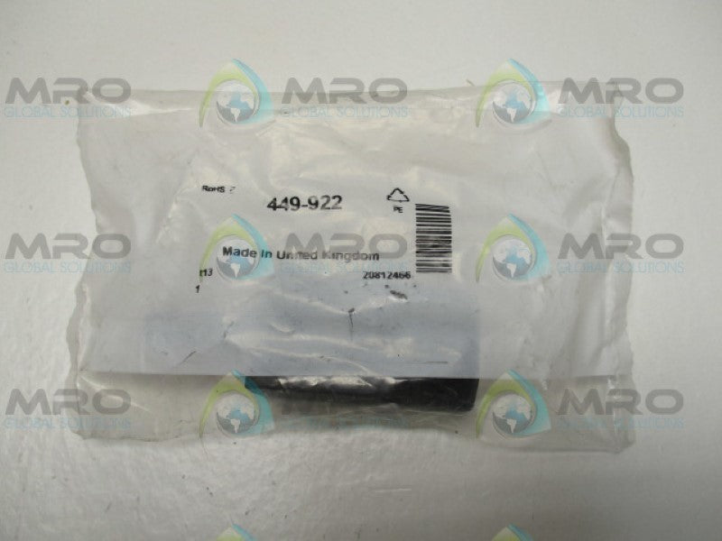 BULGIN PX0686 449-922 C14 CABLE MOUNT IEC PLUG *NEW IN FACTORY BAG*