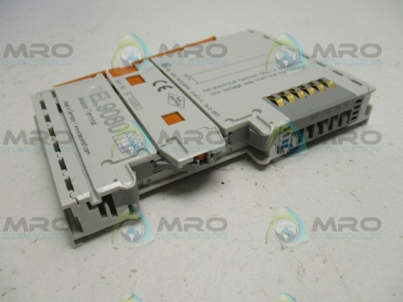 BECKHOFF EL9080 ISOLATION TERMINAL *NEW IN BOX*