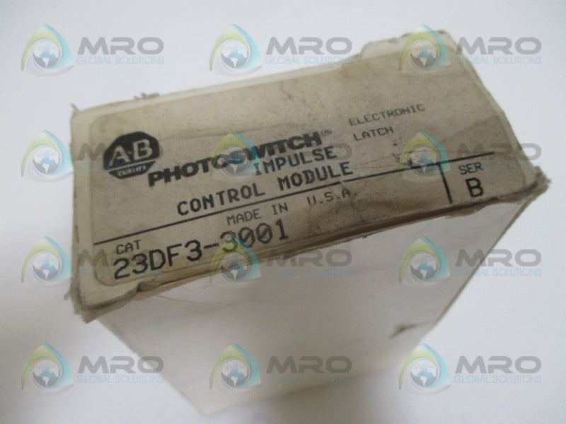 ALLEN BRADLEY 23DF3-3001 SER. B CONTROL MODULE (MISSING ACCESSORIES)*NEW IN BOX*
