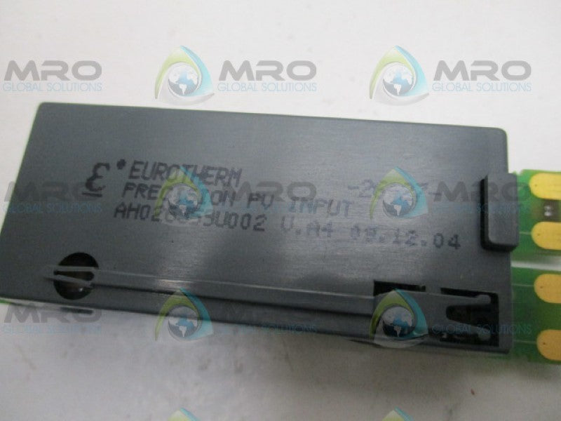 EUROTHERM CONTROLS AH026359U002 PV INPUT *USED*