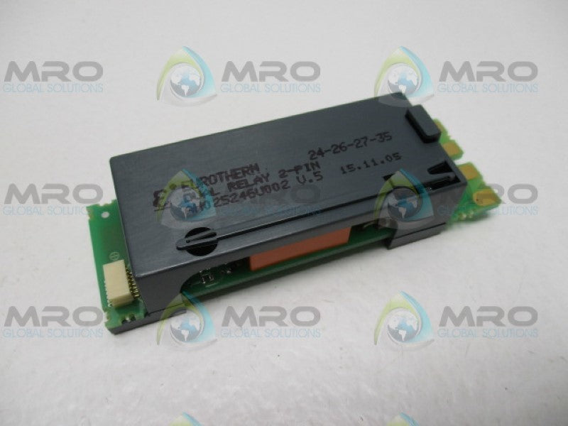 EUROTHERM CONTROLS AH025246U002 DUAL RELAY 2-PIN *NEW NO BOX*