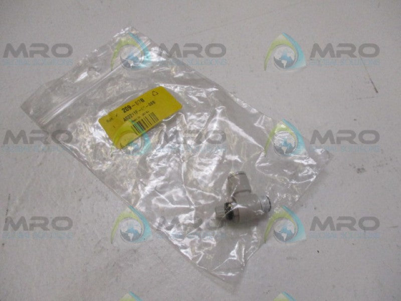 SMC AS2211F-01-06S 209-878 SPEED CONTROLLER 1/8" *NEW NO BOX*