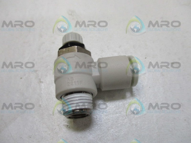 SMC AS2211F-01-06S 209-878 SPEED CONTROLLER 1/8" *NEW NO BOX*