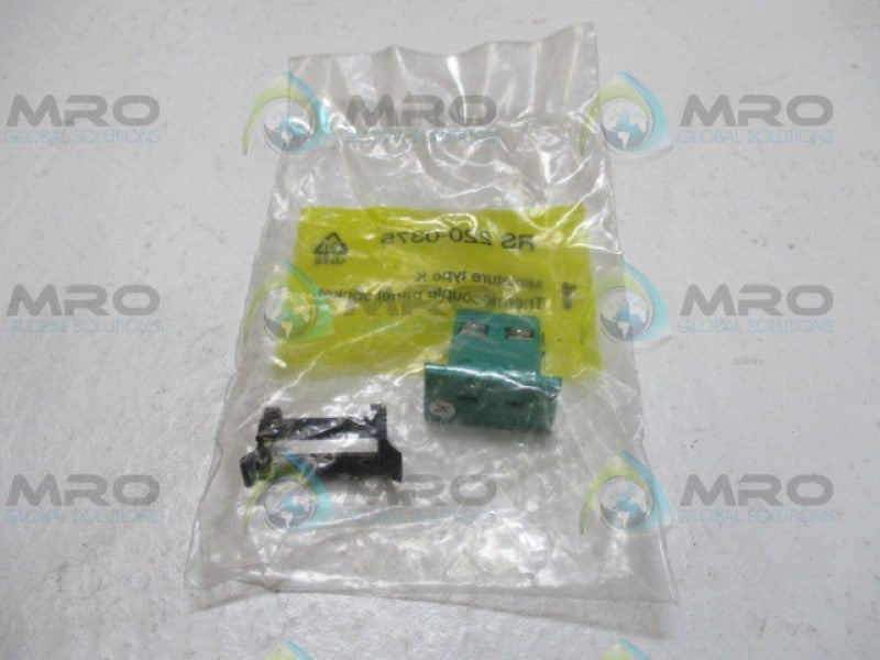 RS 220-0375 MINI THERMOCOUPLE PANEL SOCKET *NEW IN FACTORY BAG*