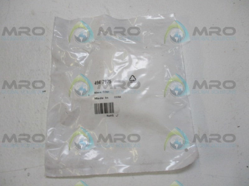 EBM-PAPST FP80T 494-7975 FAN FILTER 80MM (PKG OF 5) *NEW IN FACTORY BAG*