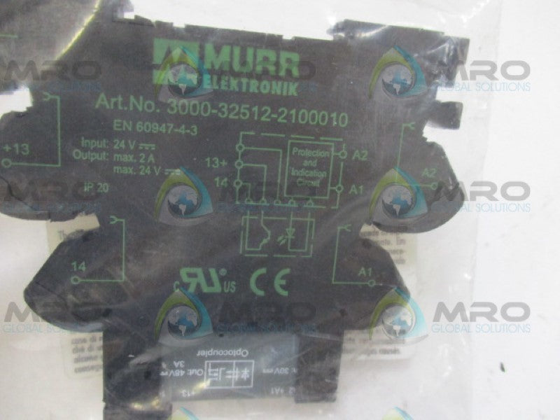 MURR ELEKTRONIK 3000-32512-2100010 TERMINAL BLOCK  *NEW IN FACTORY BAG*