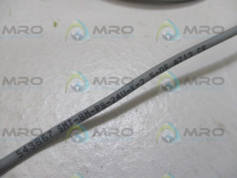 FESTO SMT-8M-PS-24V-K-2.5-OE 543867 PROXIMITY SENSOR 24V *NEW NO BOX*
