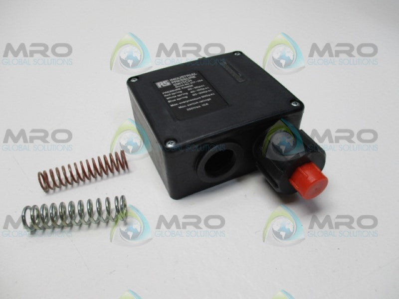 HERGA 6702-0001 317-134 PRESSURE SENSOR 200PSI 250VAC *NEW IN BOX*