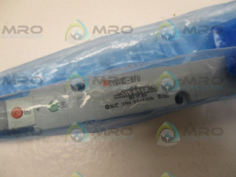 SMC SV2400-5FU SOLENOID VALVE 24VDC *NEW NO BOX*