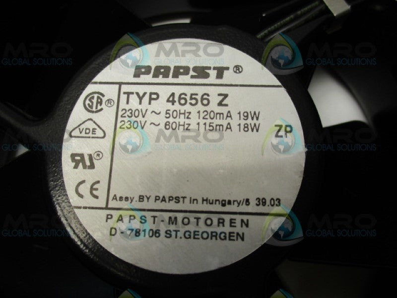 PAPST 4656Z AXIAL FAN 230V *NEW NO BOX*