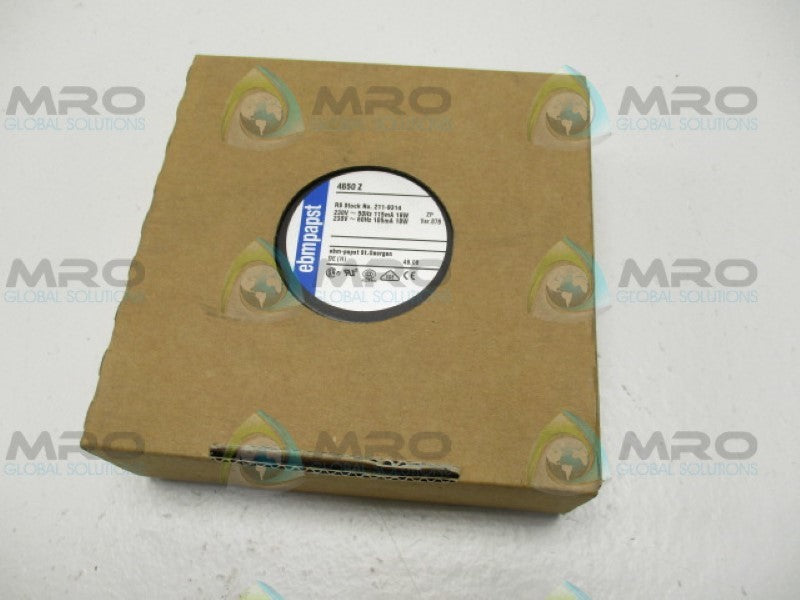 EBMPAPST 4650Z AXIAL FAN 230V *NEW IN BOX*