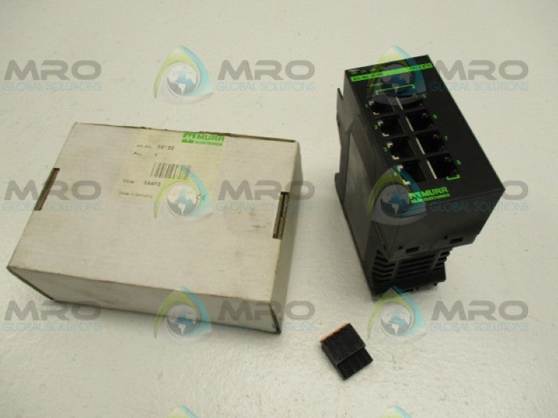 MURR ELEKTRONIK 58158 ETHERNET SWITCH UNMANAGED TREE 8TX *NEW IN BOX*