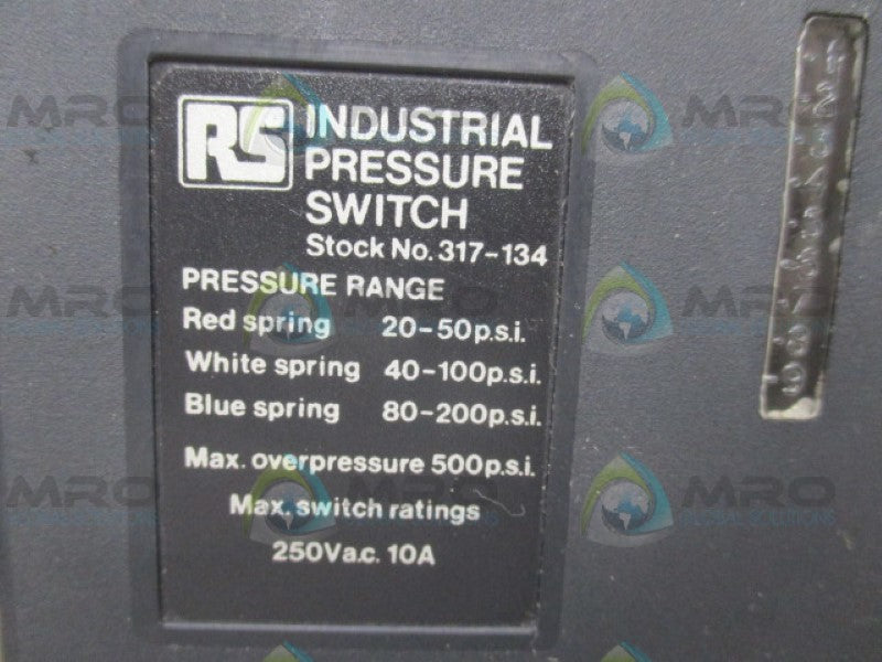 HERGA 6702-0001 317-134 PRESSURE SENSOR 200PSI *NEW NO BOX*