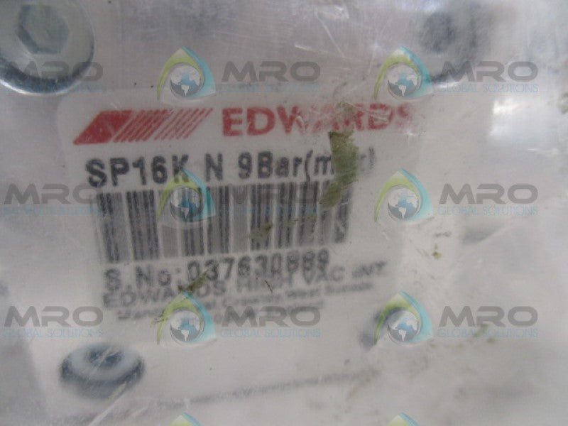 EDWARDS SP16K N 9BAR SPEEDIVALVE *NEW NO BOX*