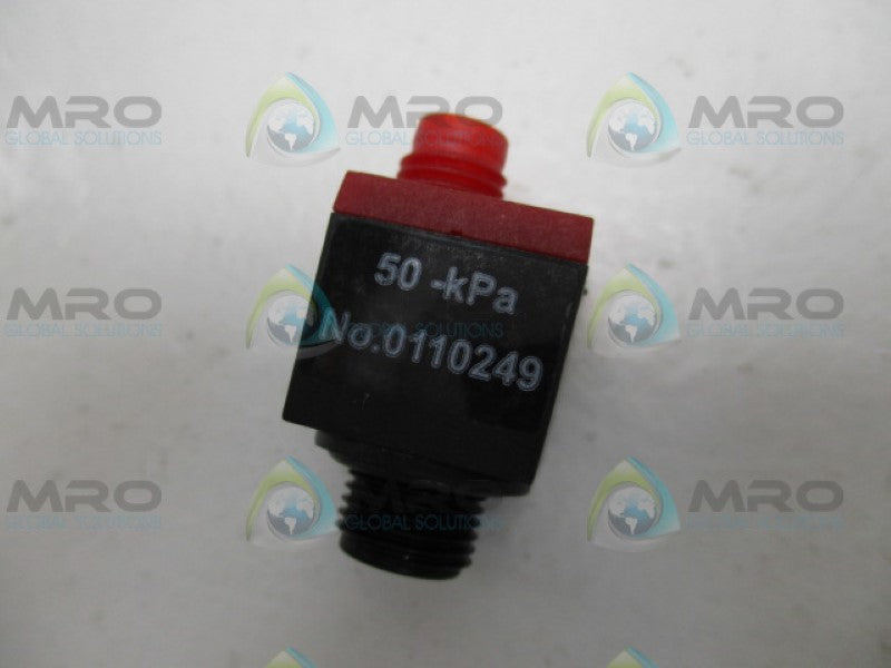 PIAB 0110249 VACUUM SWITCH 12-30VDC *NEW IN BOX*
