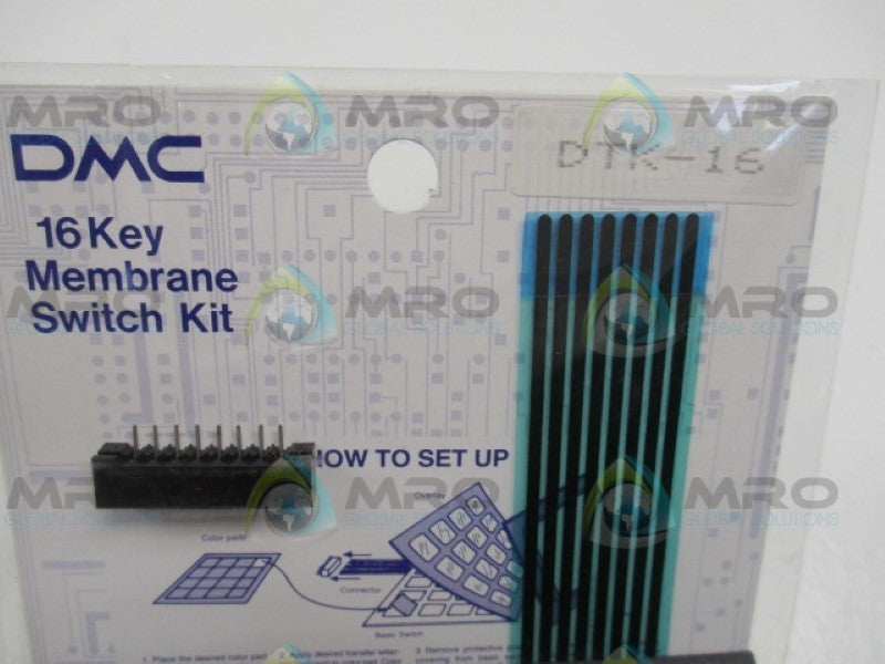 DMC DTK-16 MEMBRANE SWITCH KIT *NEW IN FACTORY BAG*