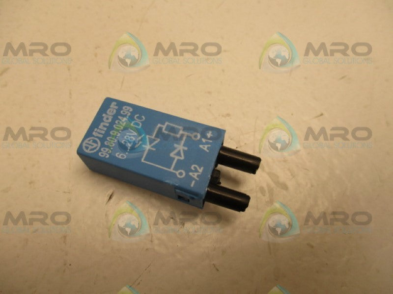 FINDER 99.80.9.024.99 DIODE MODULE LED INDICATOR 24VDC  *NEW NO BOX*