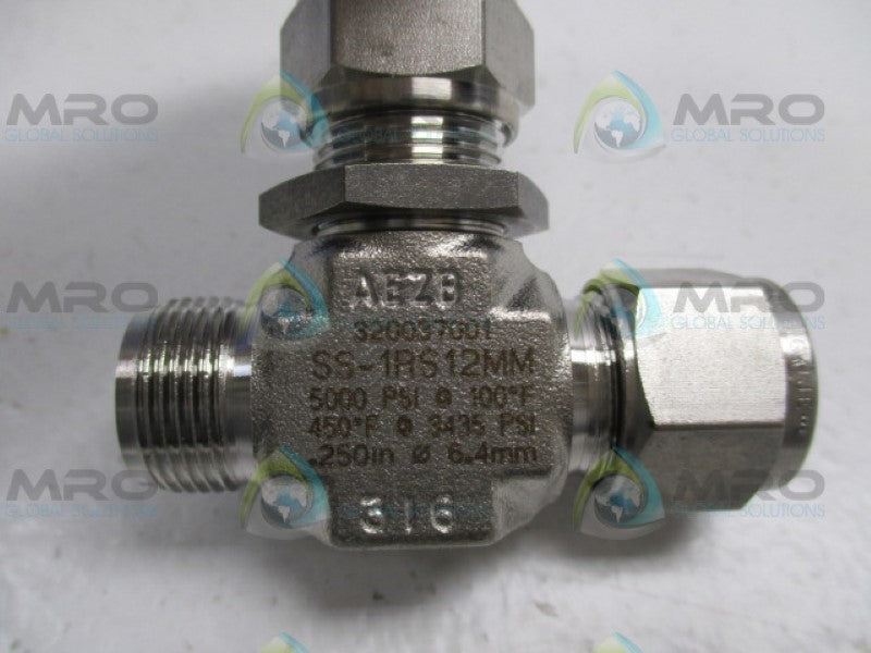 SWAGELOK SS-1RS12MM NEEDLE VALVE (AS PICTURED) *NEW NO BOX*