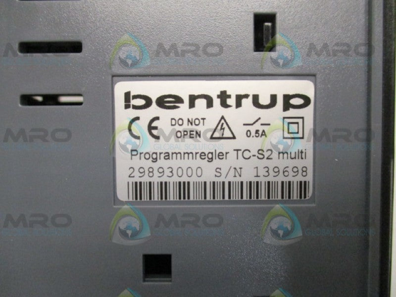 BENTRUP TC-S2 MODULAR CONTROLLER *NEW IN BOX*