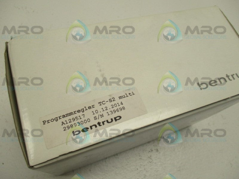 BENTRUP TC-S2 MODULAR CONTROLLER *NEW IN BOX*