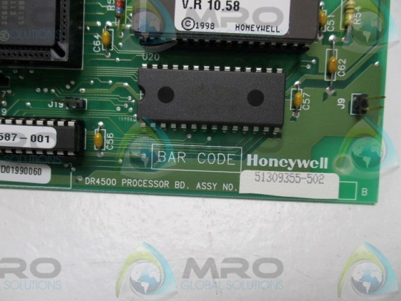 HONEYWELL 51309355-502 CE MARK PROCESSOR BOARD STD  *NEW IN BOX*