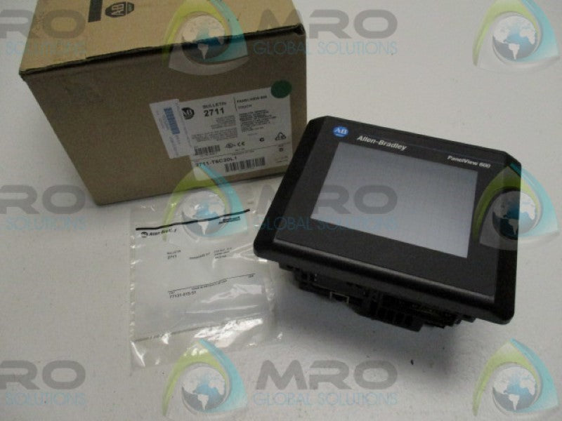 ALLEN BRADLEY PANELVIEW600 2711-T6C20L1 SER. B F/W 4.46 TOUCH SCREEN*NEW IN BOX*