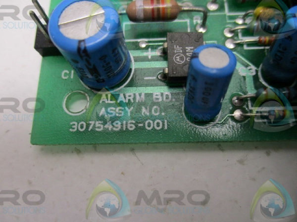 HONEYWELL 30754916-001 ALARM BOARD  UNMP