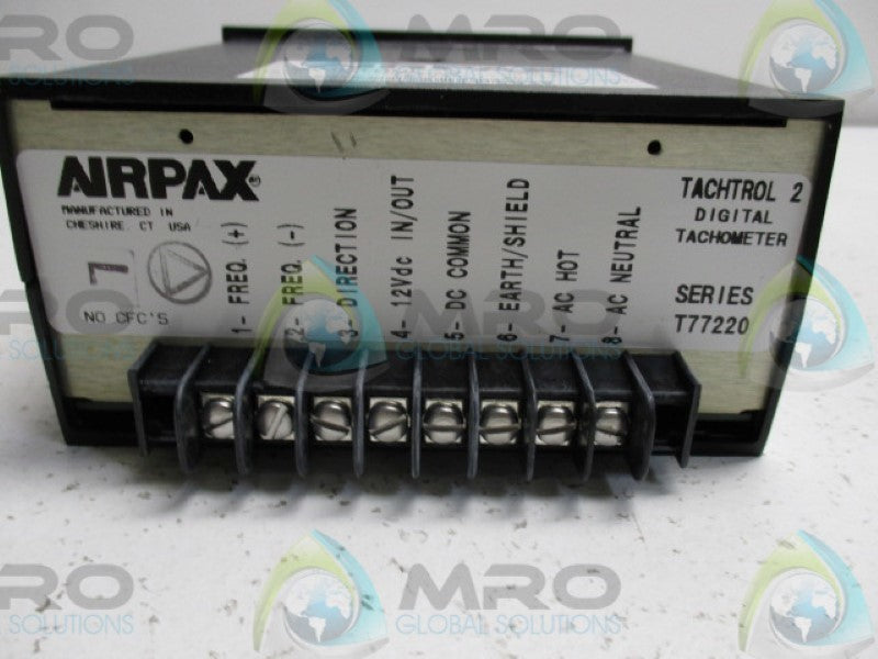 AIRPAX TACHTROL 2 T77220-1-201 DIGITAL TACHOMETER *NEW IN BOX*