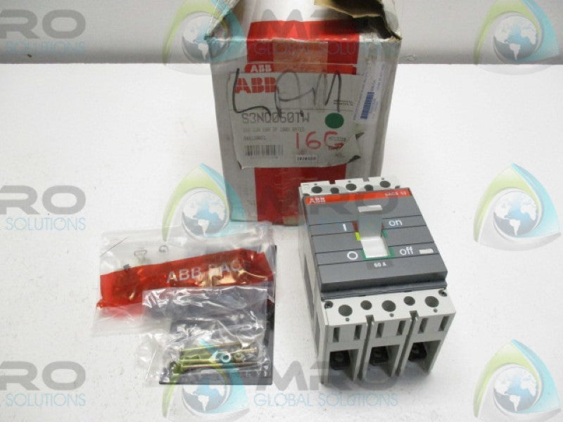 ABB S3NQ060TW CIRCUIT BREAKER 60A *NEW IN BOX*
