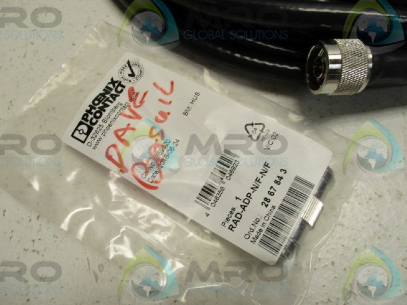 PHOENIX CONTACT RAD-CAB-LMR400-100 CABLE ANTENNA EXTENSION 100FT *NEW IN BOX*