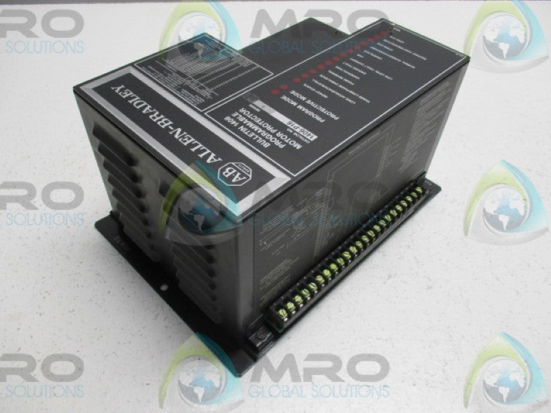 ALLEN BRADLEY 1406-P16 SER. B MOTOR PROTECTOR MODULE PROGRAMMABLE *USED*