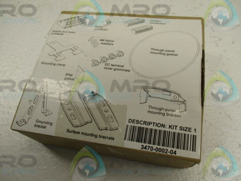 CONTROL TECHNIQUES 3470-0002-04 SP SERVO DRIVE KIT SIZE 1 *NEW IN BOX*