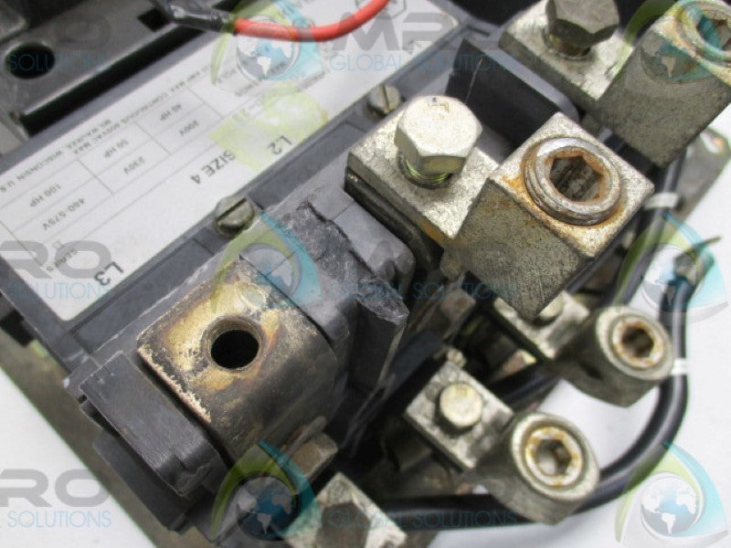 ALLEN BRADLEY 505-EOD-23 SER.B REVERSING STARTER 120V (AS PICTURED) *USED*