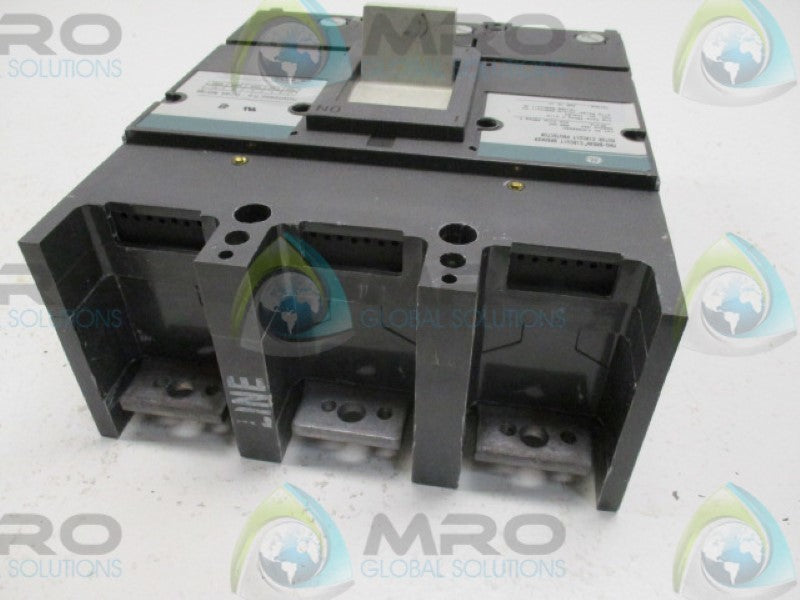 GENERAL ELECTRIC TJC36600H CIRCUIT BREAKER 600A *USED*