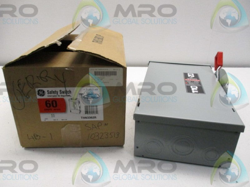 GENERAL ELECTRIC THN3362R SAFETY SWITCH 60A *NEW IN BOX*