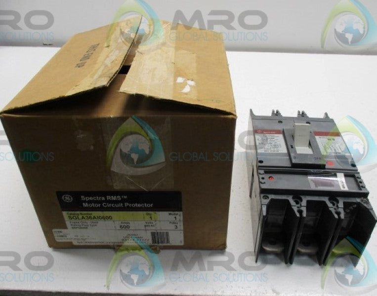 GENERAL ELECTRIC SGLA36AI0600 CIRCUIT BREAKER 600A *NEW IN BOX*