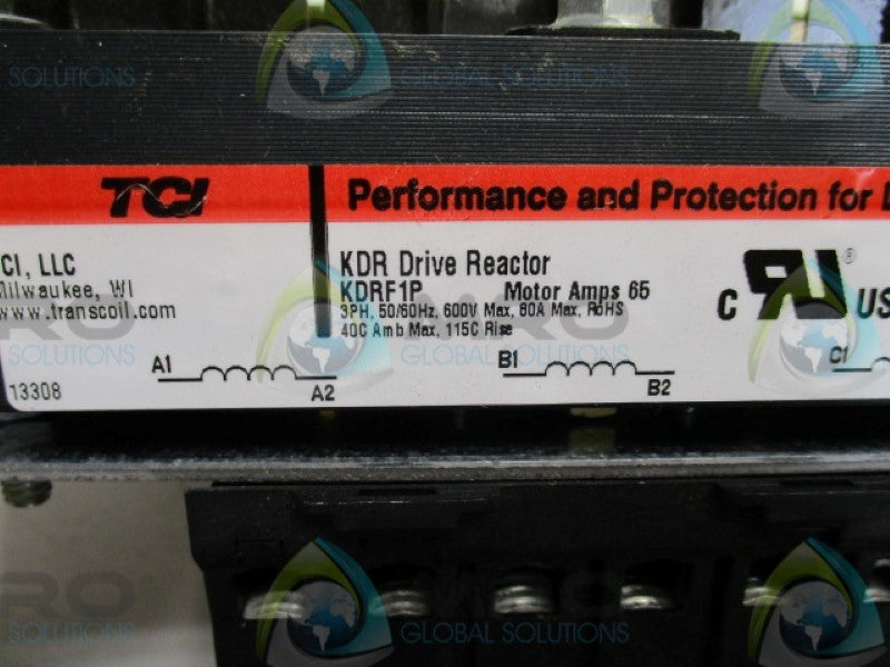 TCI KDRF1P DRIVE REACTOR 65A 480V *NEW IN BOX*