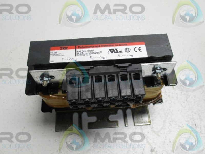 TCI KDRF2L DRIVE REACTOR 65A 480V *NEW IN BOX*