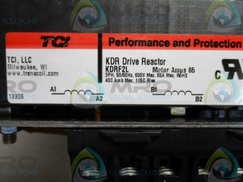 TCI KDRF2L DRIVE REACTOR 65A 480V *NEW IN BOX*