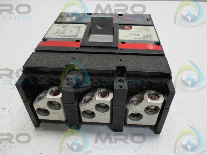 GENERAL ELECTRIC TJL4V2606 CIRCUIT BREAKER 600A *USED*