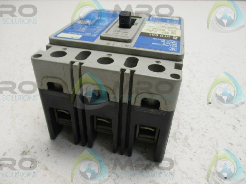 WESTINGHOUSE HFD3125L CIRCUIT BREAKER 125A (BLUE) *USED*