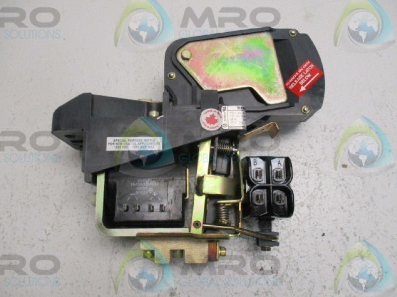 SIEMENS 14-193-101-572 CONTACTOR 96VDC (MISSING ACCESSORIES) *NEW NO BOX*